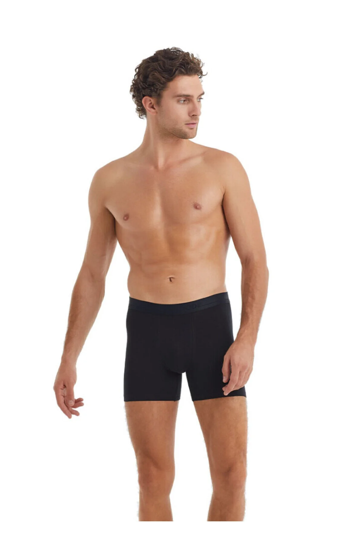 2 Lİ ERKEK BOXER - Siyah / 2XL